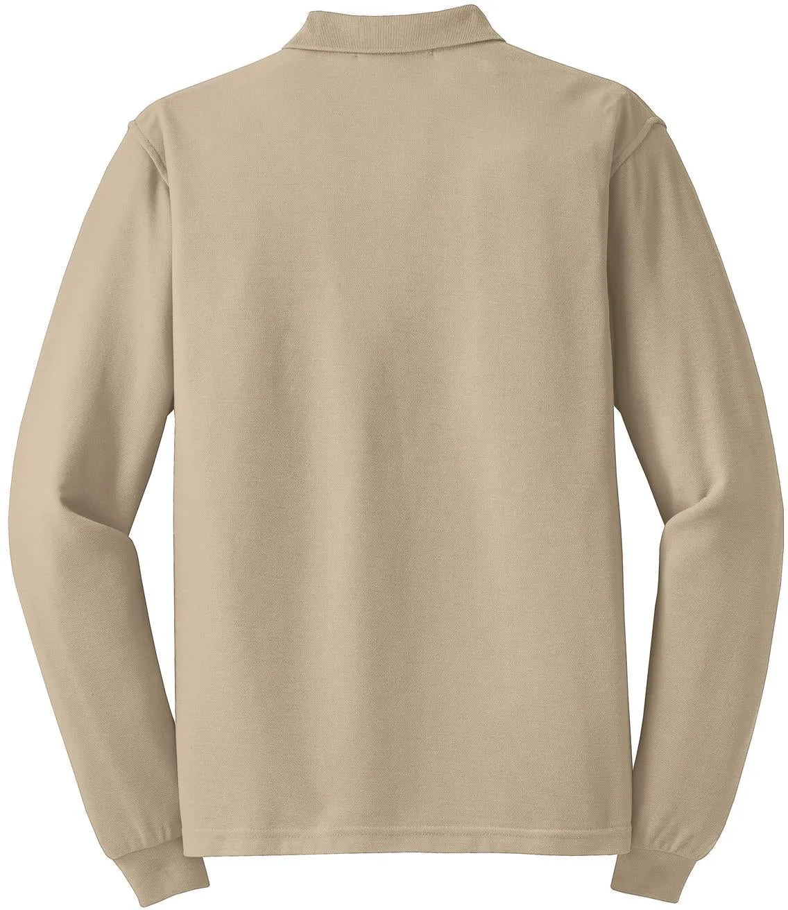Port Authority Silk Touch Long Sleeve Polo