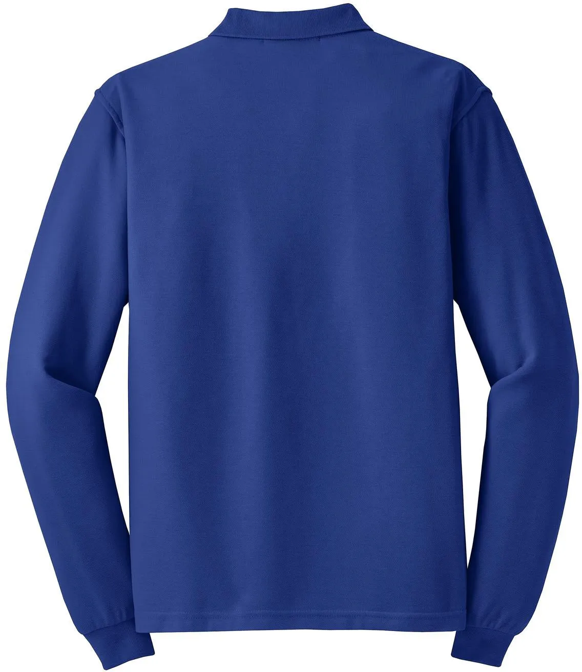 Port Authority Silk Touch Long Sleeve Polo