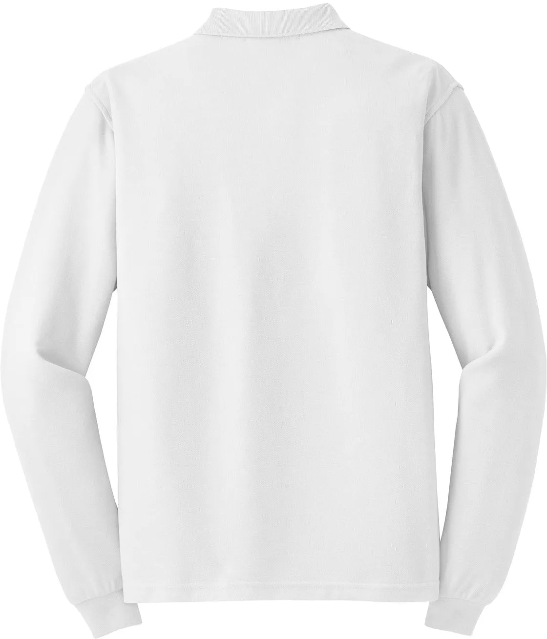 Port Authority Silk Touch Long Sleeve Polo