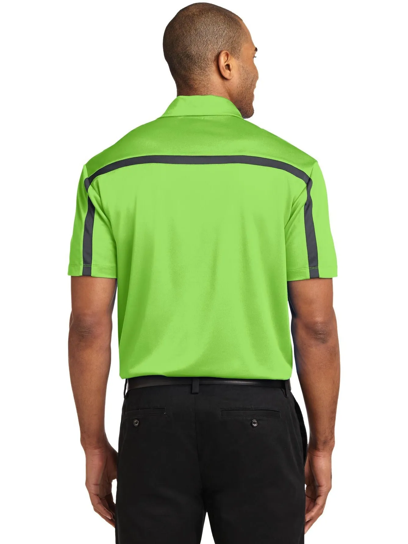 Port Authority Silk Touch Performance Colorblock Stripe