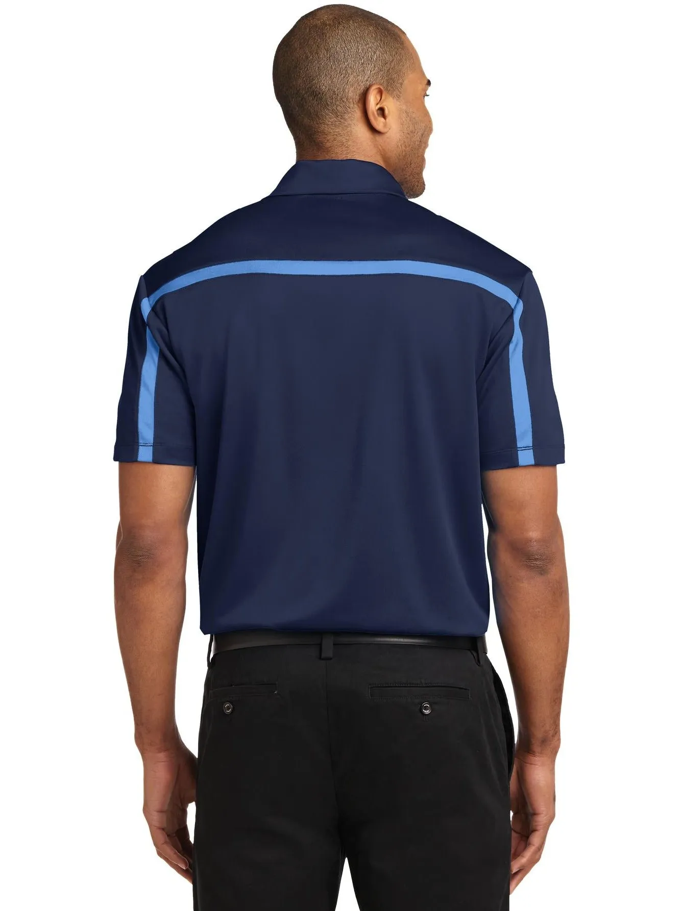 Port Authority Silk Touch Performance Colorblock Stripe