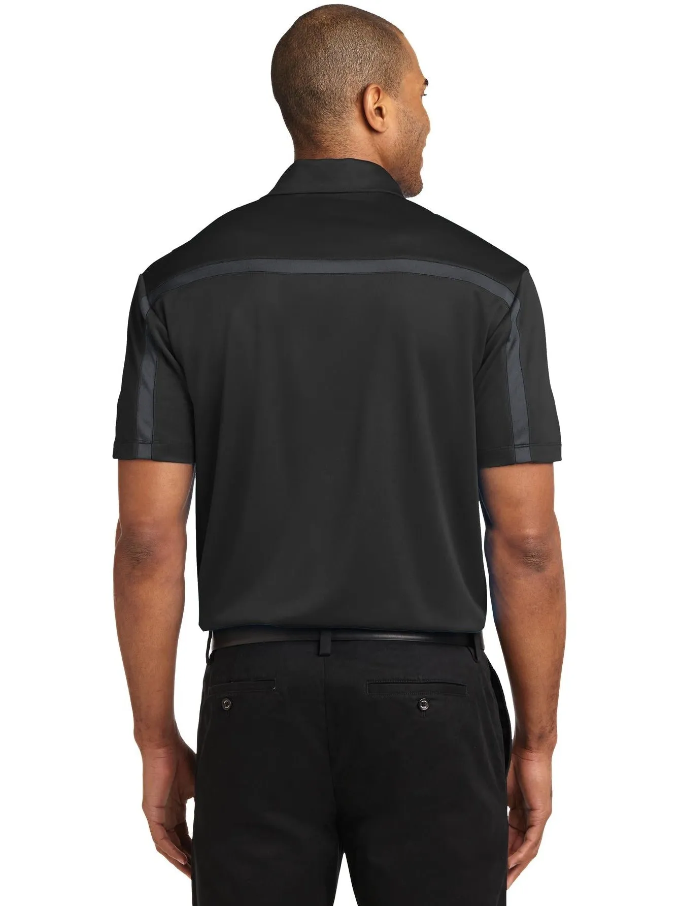 Port Authority Silk Touch Performance Colorblock Stripe