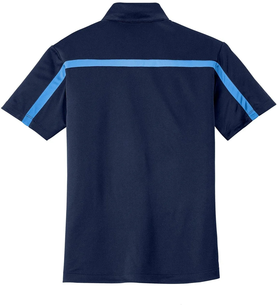 Port Authority Silk Touch Performance Colorblock Stripe