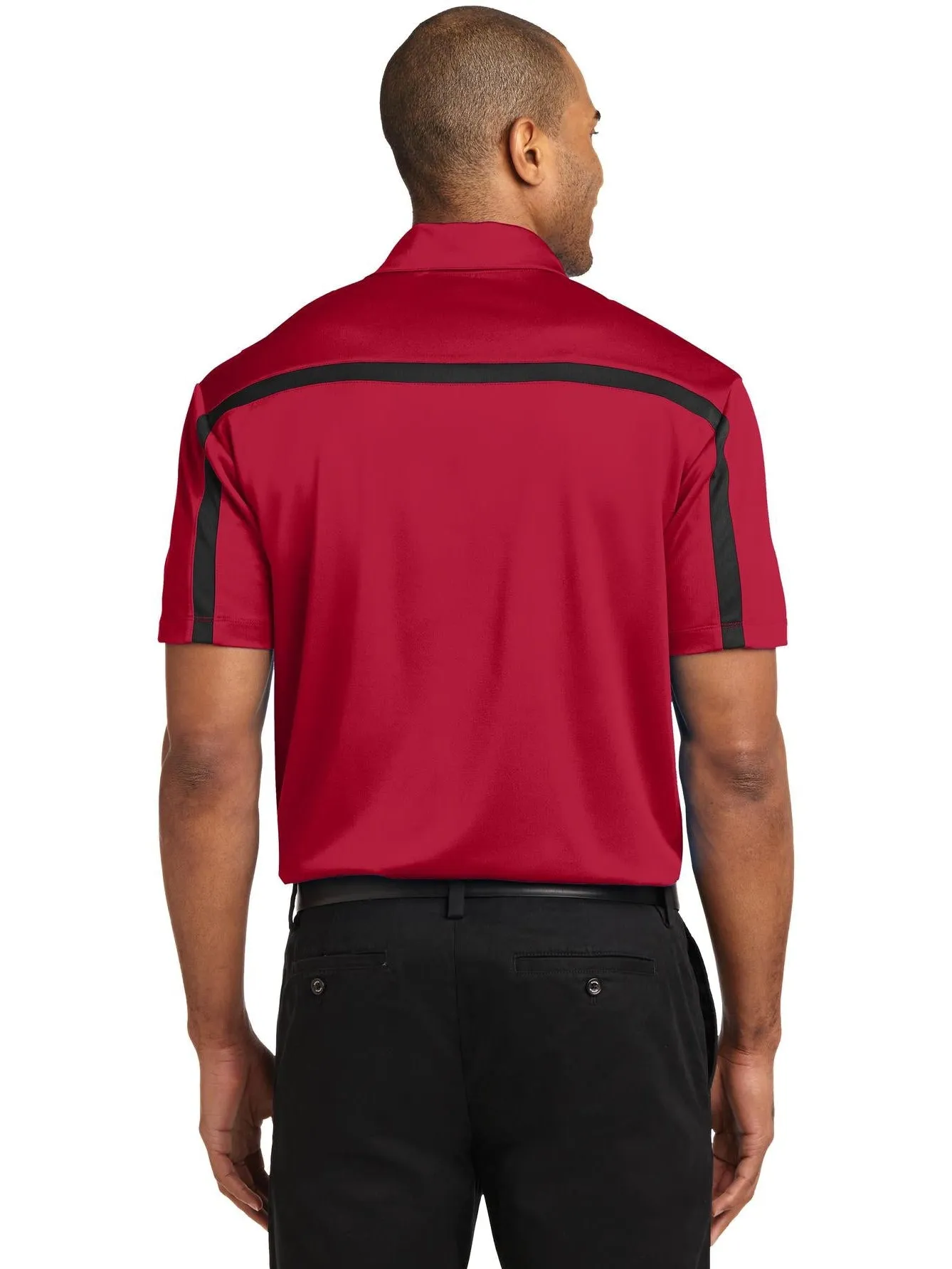 Port Authority Silk Touch Performance Colorblock Stripe