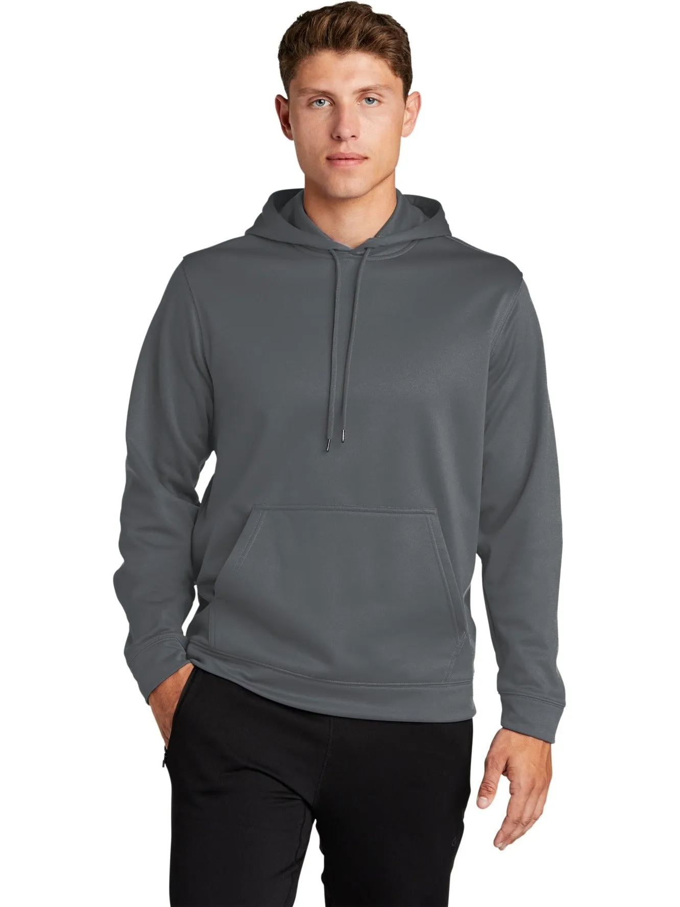 Port Authority Sport-Wick Fleece Hooded Pullover