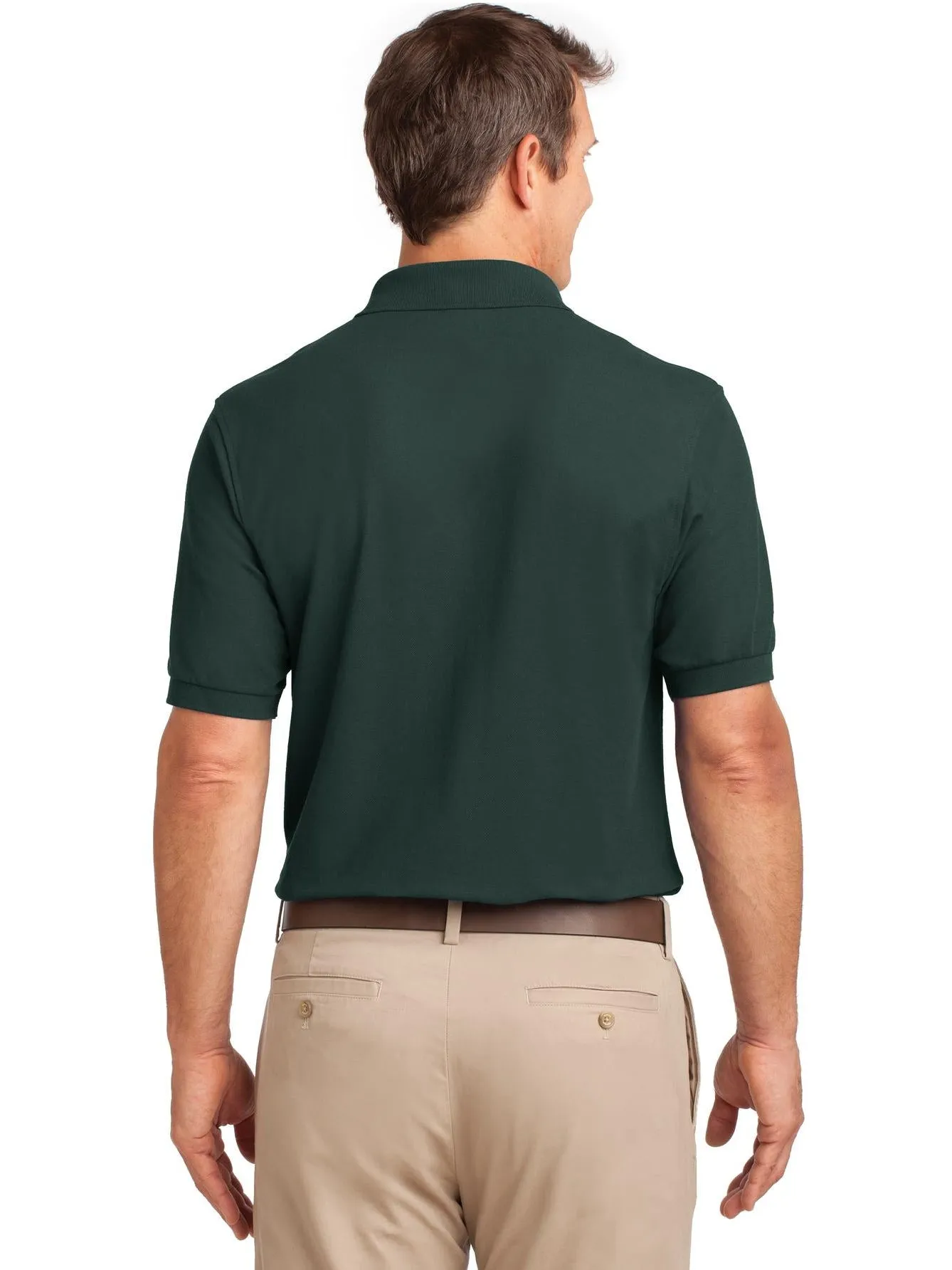 Port Authority Tall Silk Touch Polo with Pocket