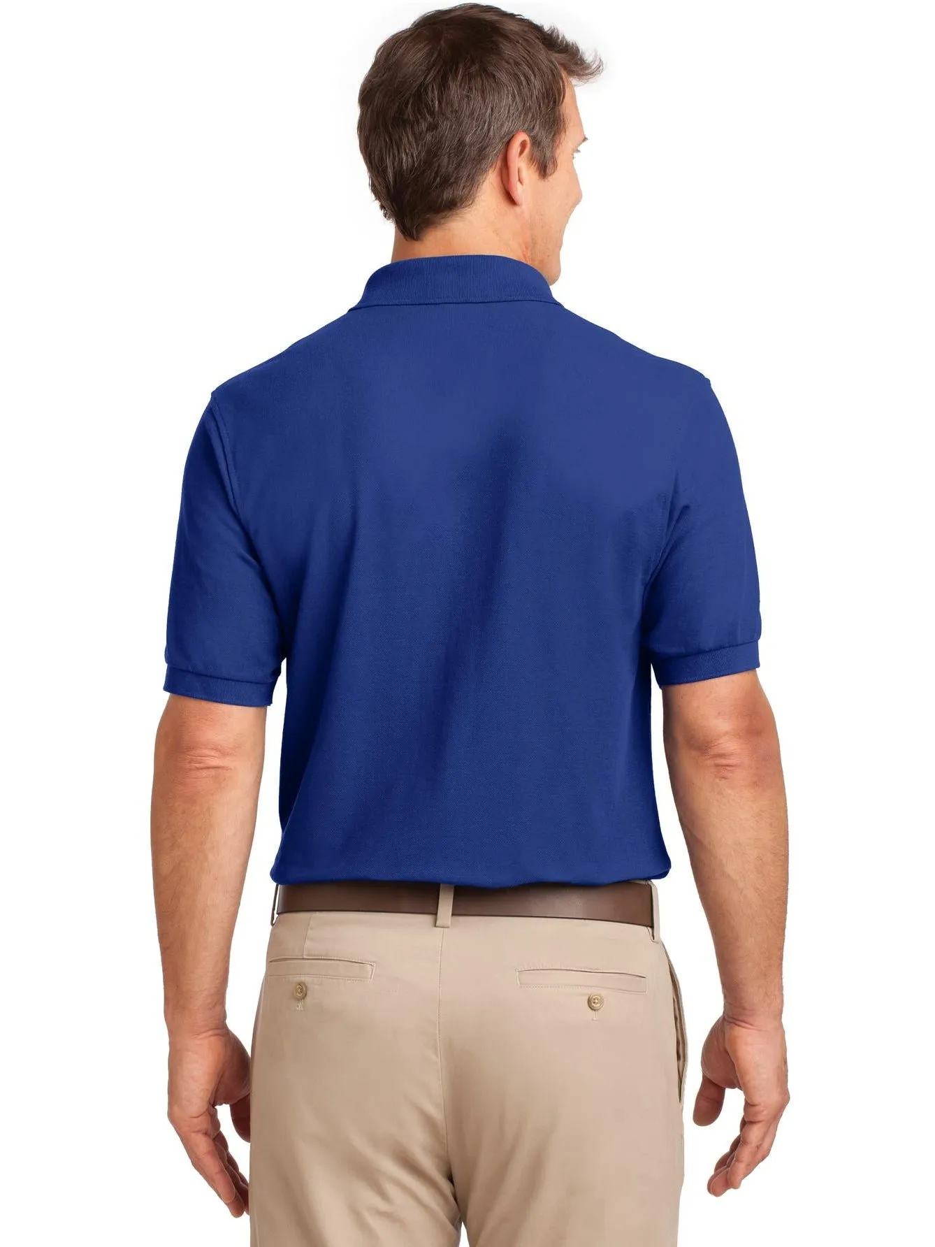 Port Authority Tall Silk Touch Polo with Pocket