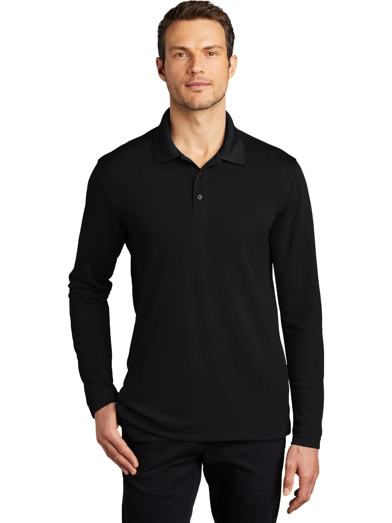 Port AuthorityDry ZoneUV Micro-Mesh Long Sleeve Polo