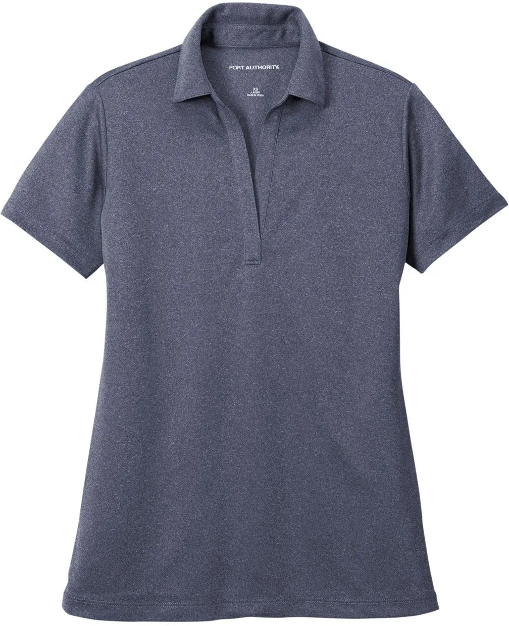 Port AuthorityLadies Heathered Silk TouchPerformance Polo