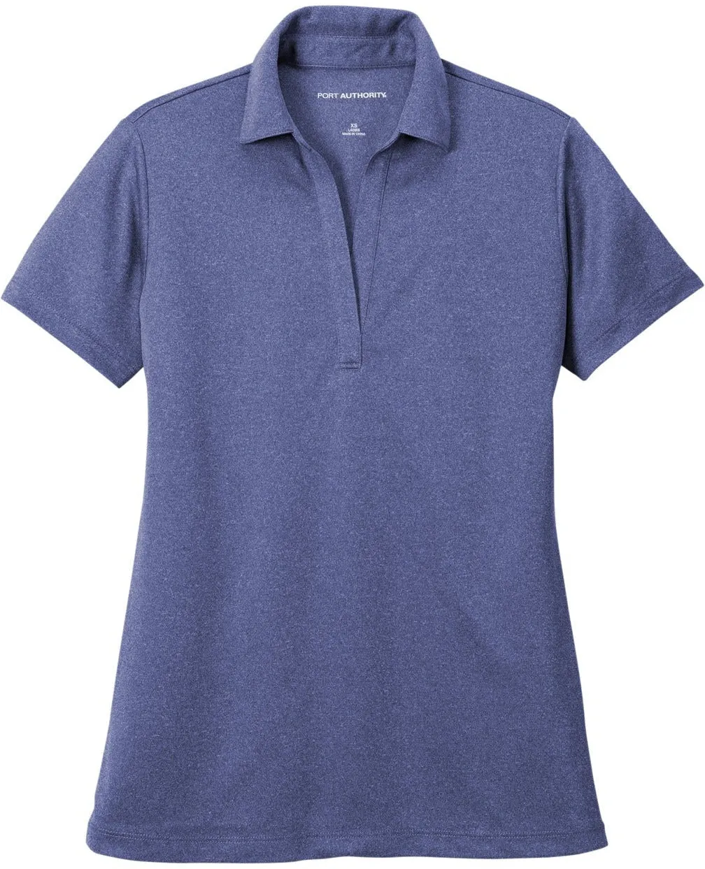 Port AuthorityLadies Heathered Silk TouchPerformance Polo