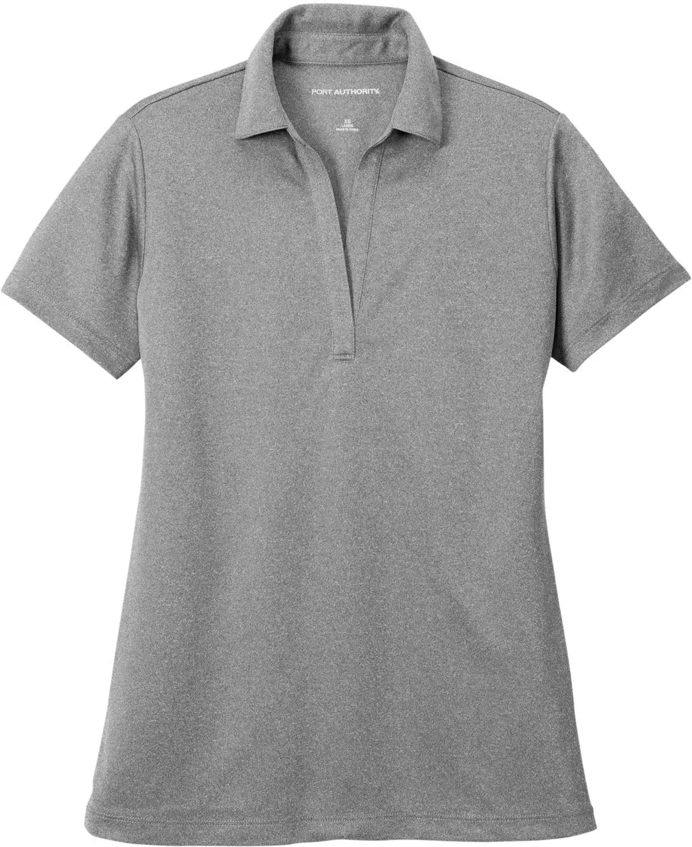 Port AuthorityLadies Heathered Silk TouchPerformance Polo