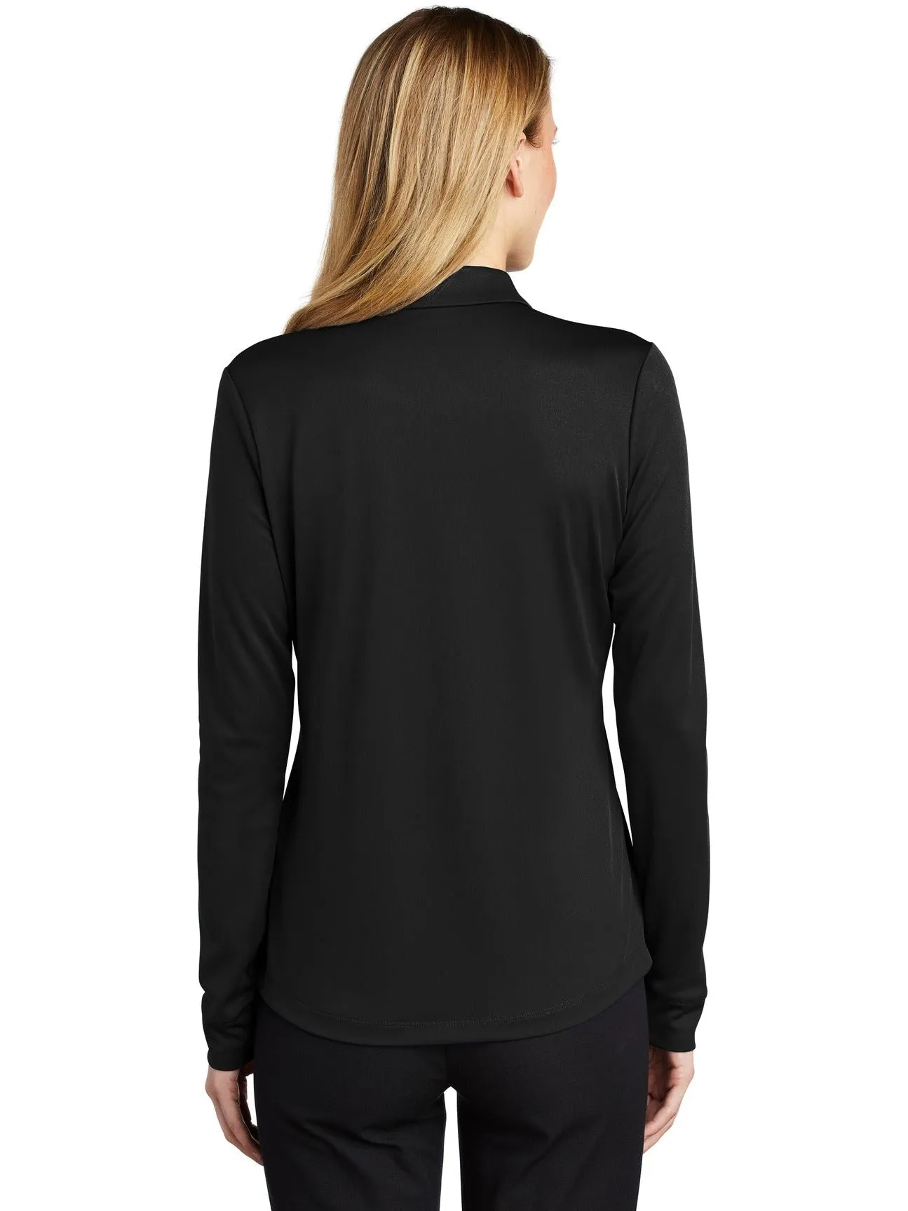 Port AuthorityLadies Silk Touch Performance Long Sleeve Polo
