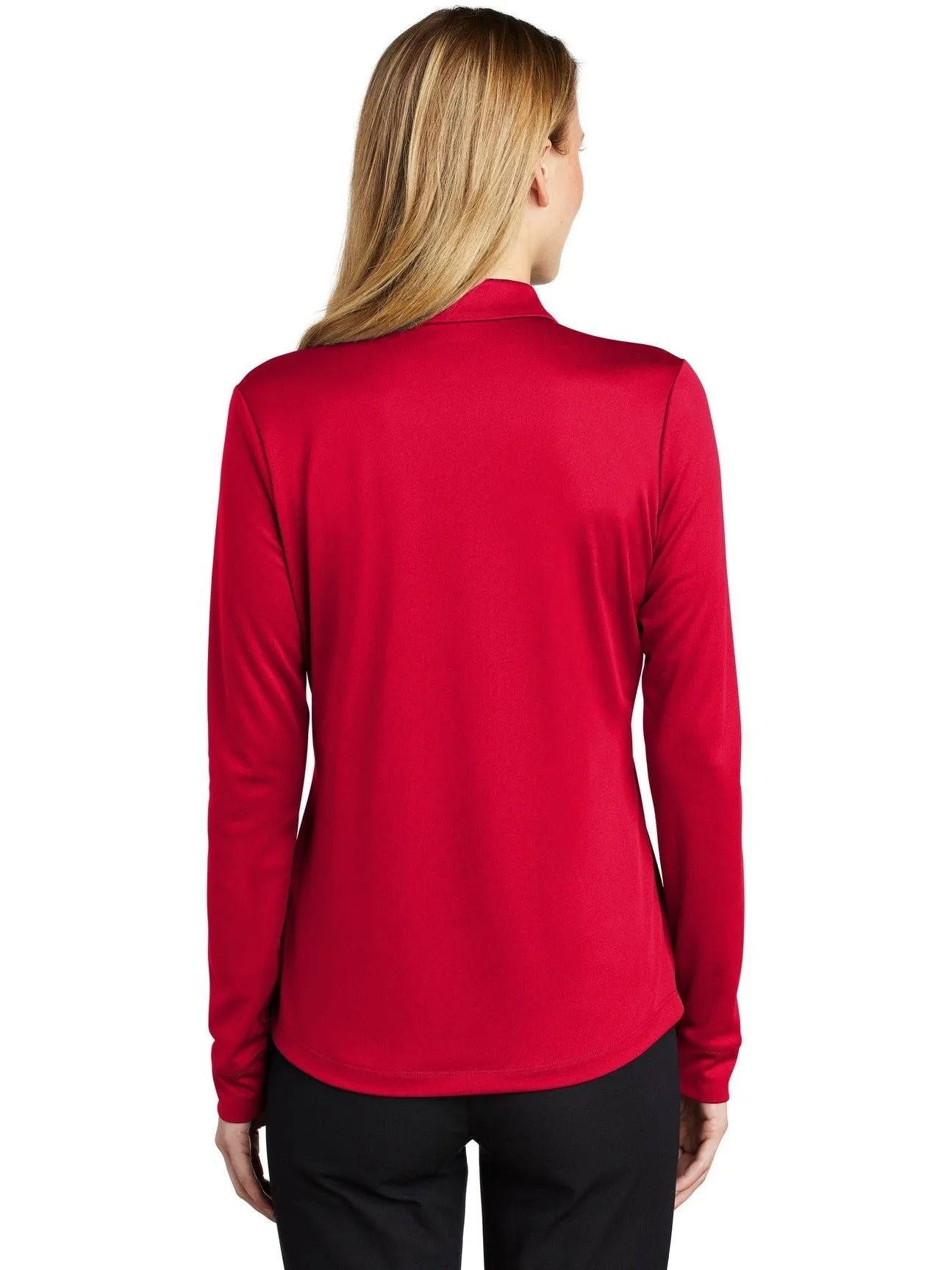 Port AuthorityLadies Silk Touch Performance Long Sleeve Polo