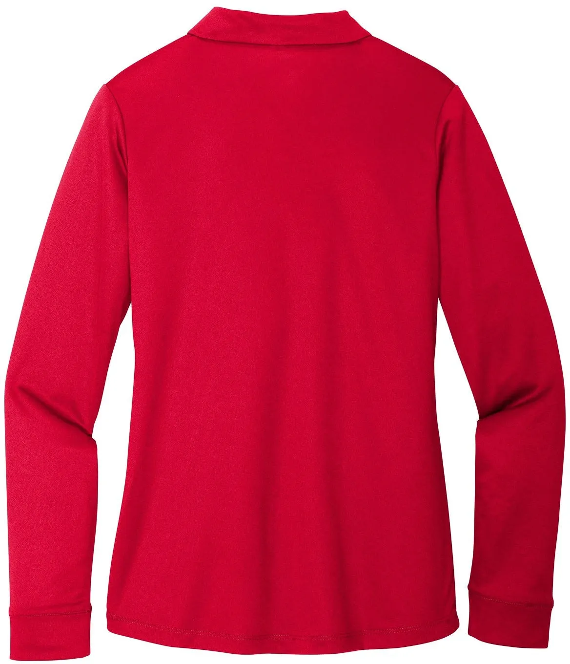Port AuthorityLadies Silk Touch Performance Long Sleeve Polo