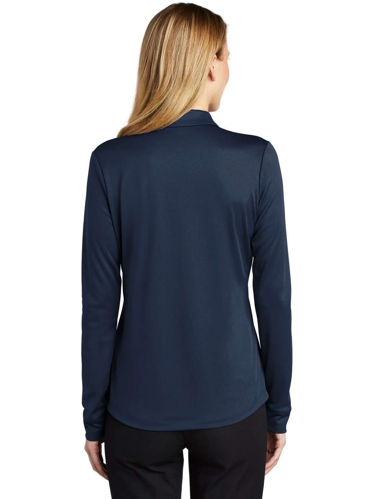 Port AuthorityLadies Silk Touch Performance Long Sleeve Polo