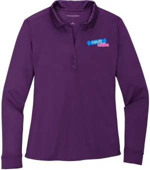 Port AuthorityLadies Silk Touch Performance Long Sleeve Polo