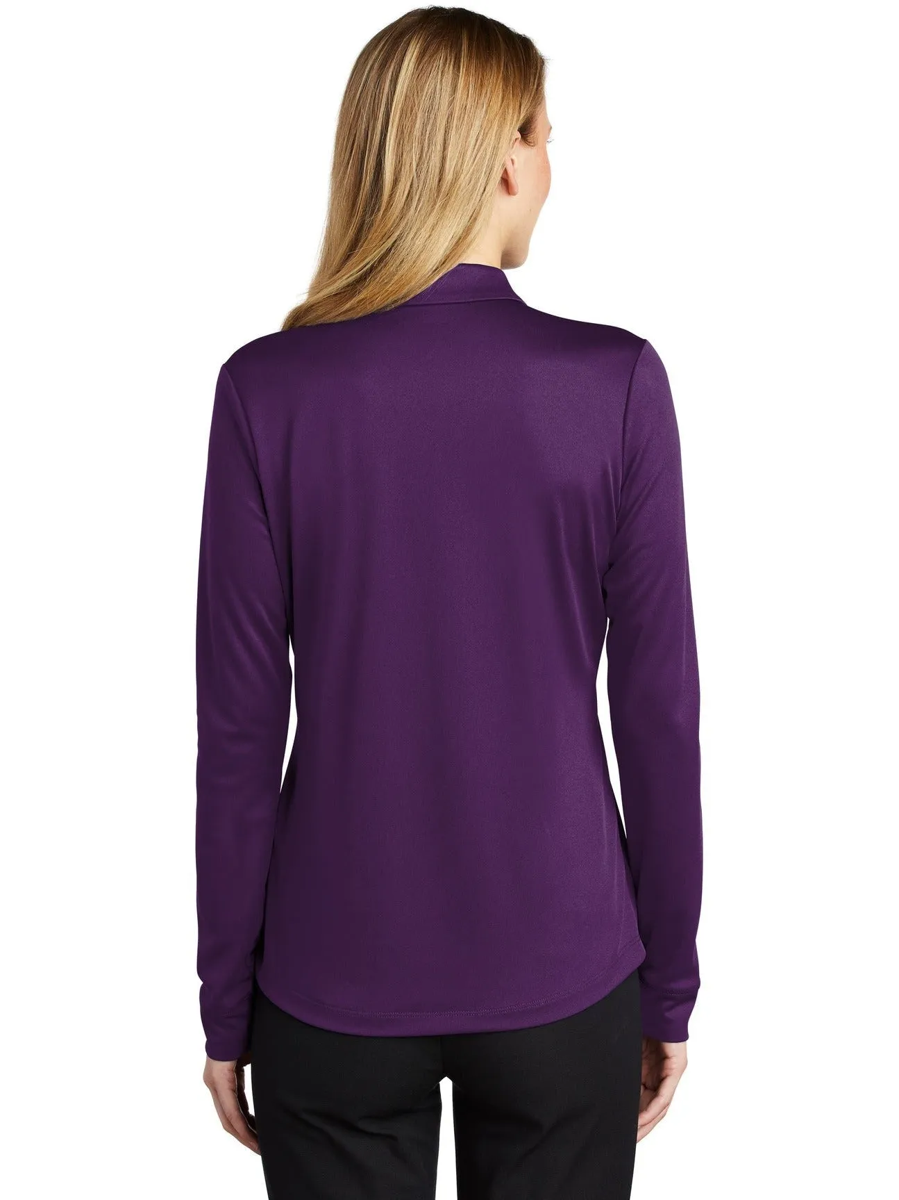 Port AuthorityLadies Silk Touch Performance Long Sleeve Polo