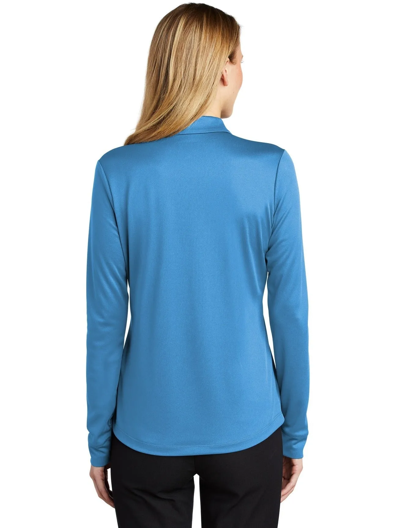 Port AuthorityLadies Silk Touch Performance Long Sleeve Polo