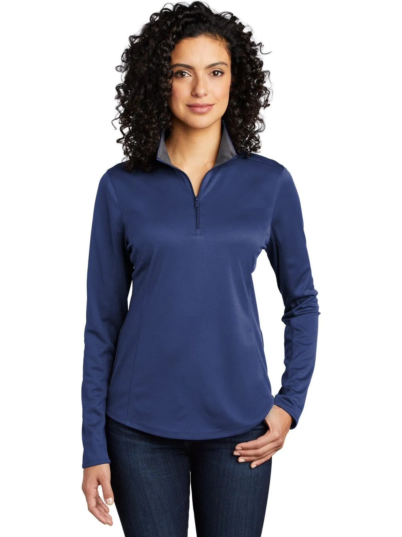 Port AuthorityLadies Silk TouchPerformance 1/4-Zip