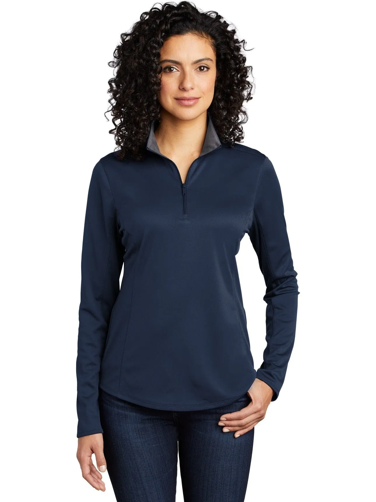 Port AuthorityLadies Silk TouchPerformance 1/4-Zip