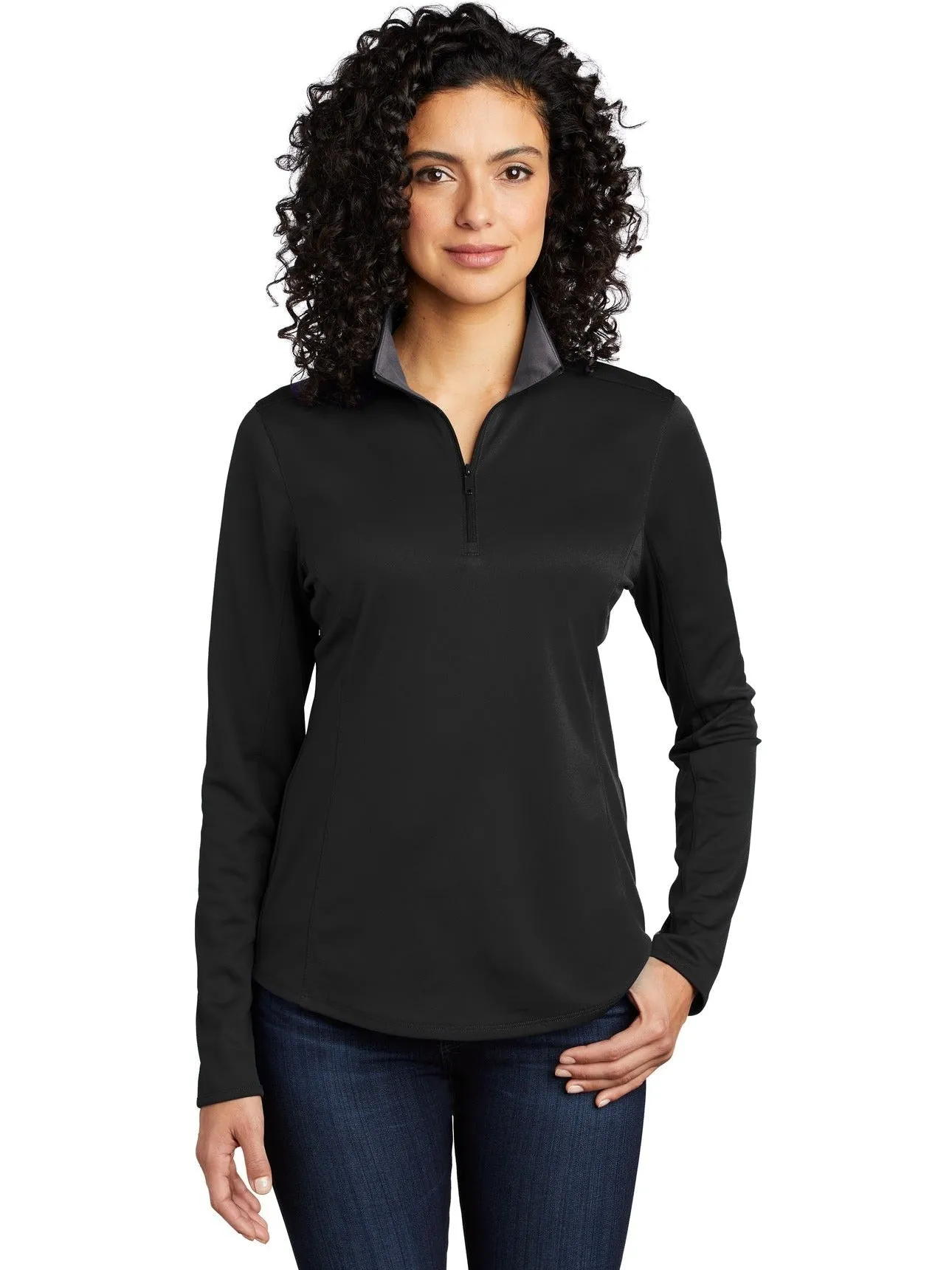 Port AuthorityLadies Silk TouchPerformance 1/4-Zip