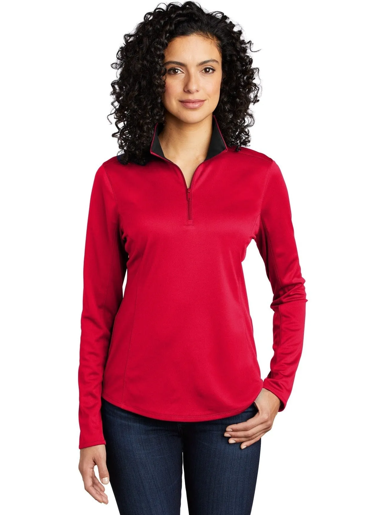 Port AuthorityLadies Silk TouchPerformance 1/4-Zip