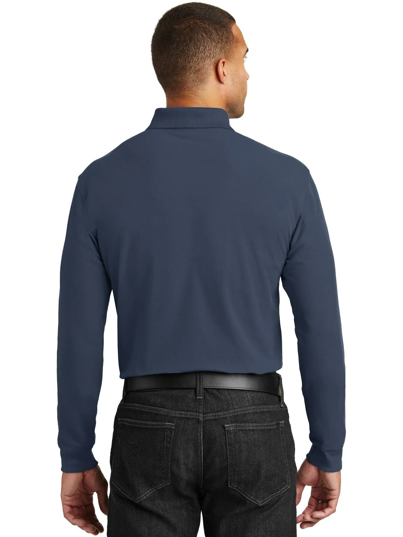 Port AuthorityLong Sleeve Core Classic Pique Polo