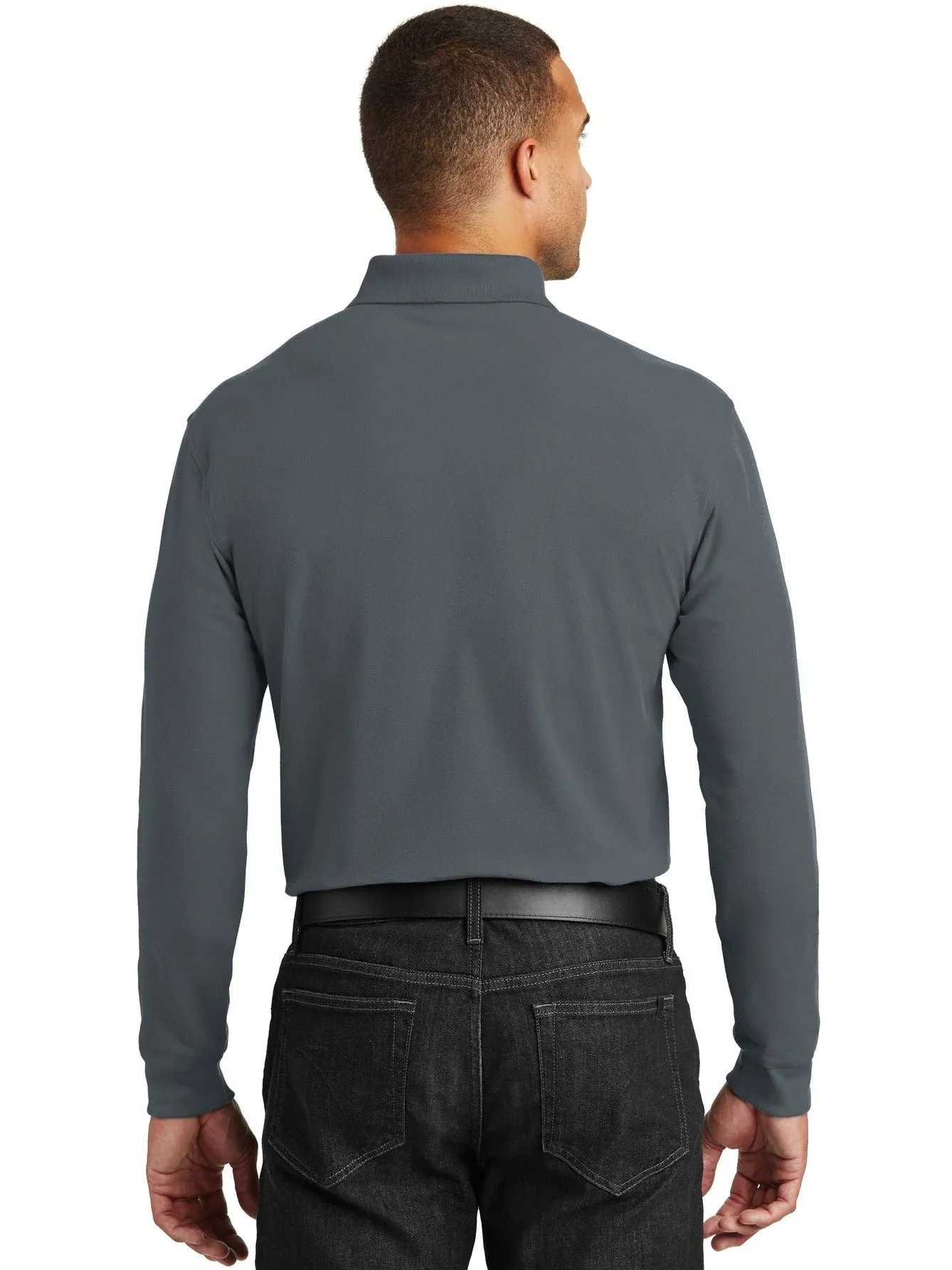 Port AuthorityLong Sleeve Core Classic Pique Polo