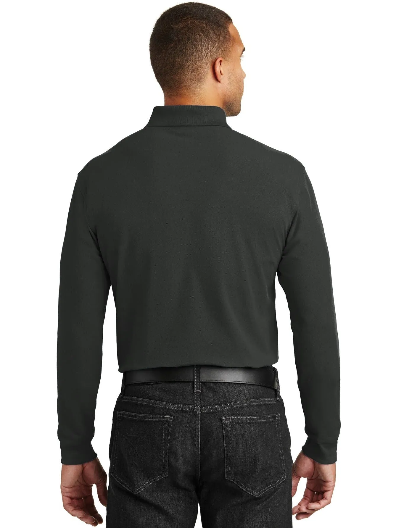 Port AuthorityLong Sleeve Core Classic Pique Polo