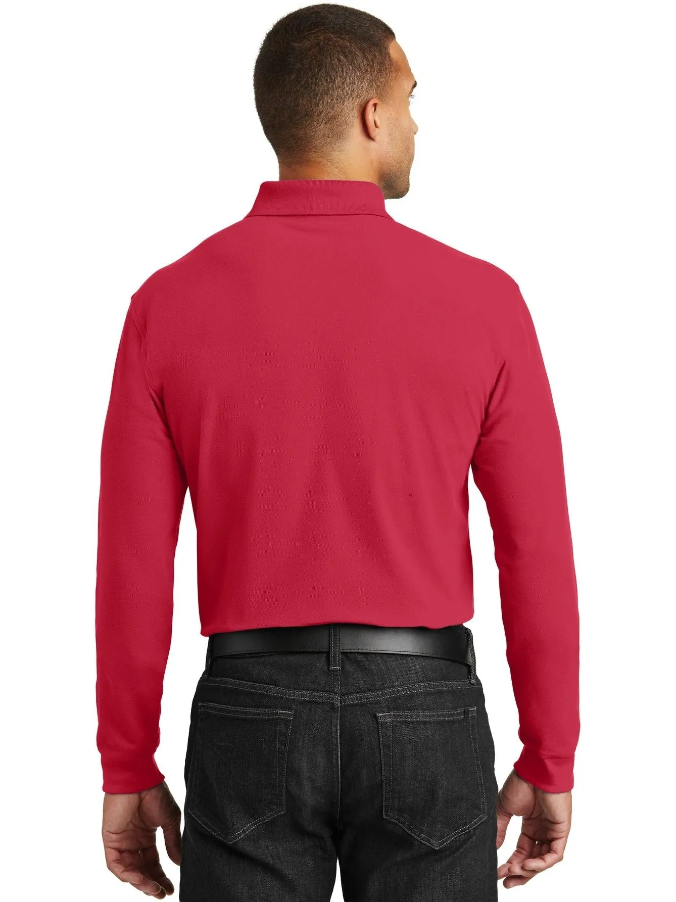 Port AuthorityLong Sleeve Core Classic Pique Polo