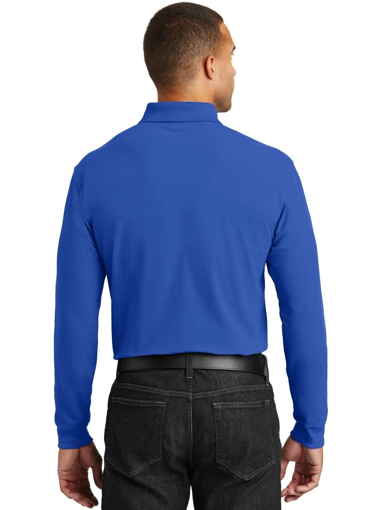 Port AuthorityLong Sleeve Core Classic Pique Polo
