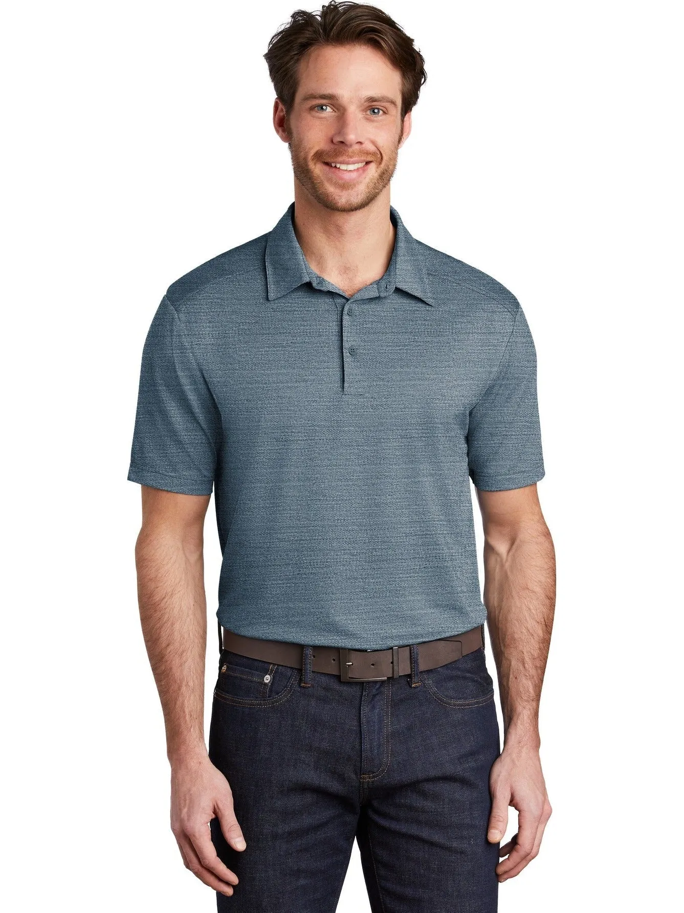 Port AuthorityStretch Heather Polo