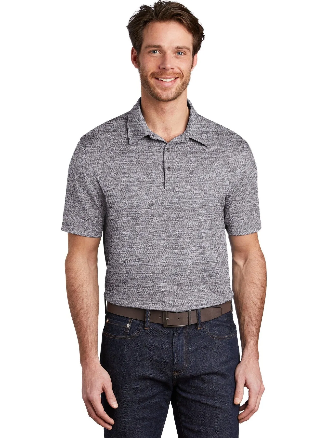 Port AuthorityStretch Heather Polo
