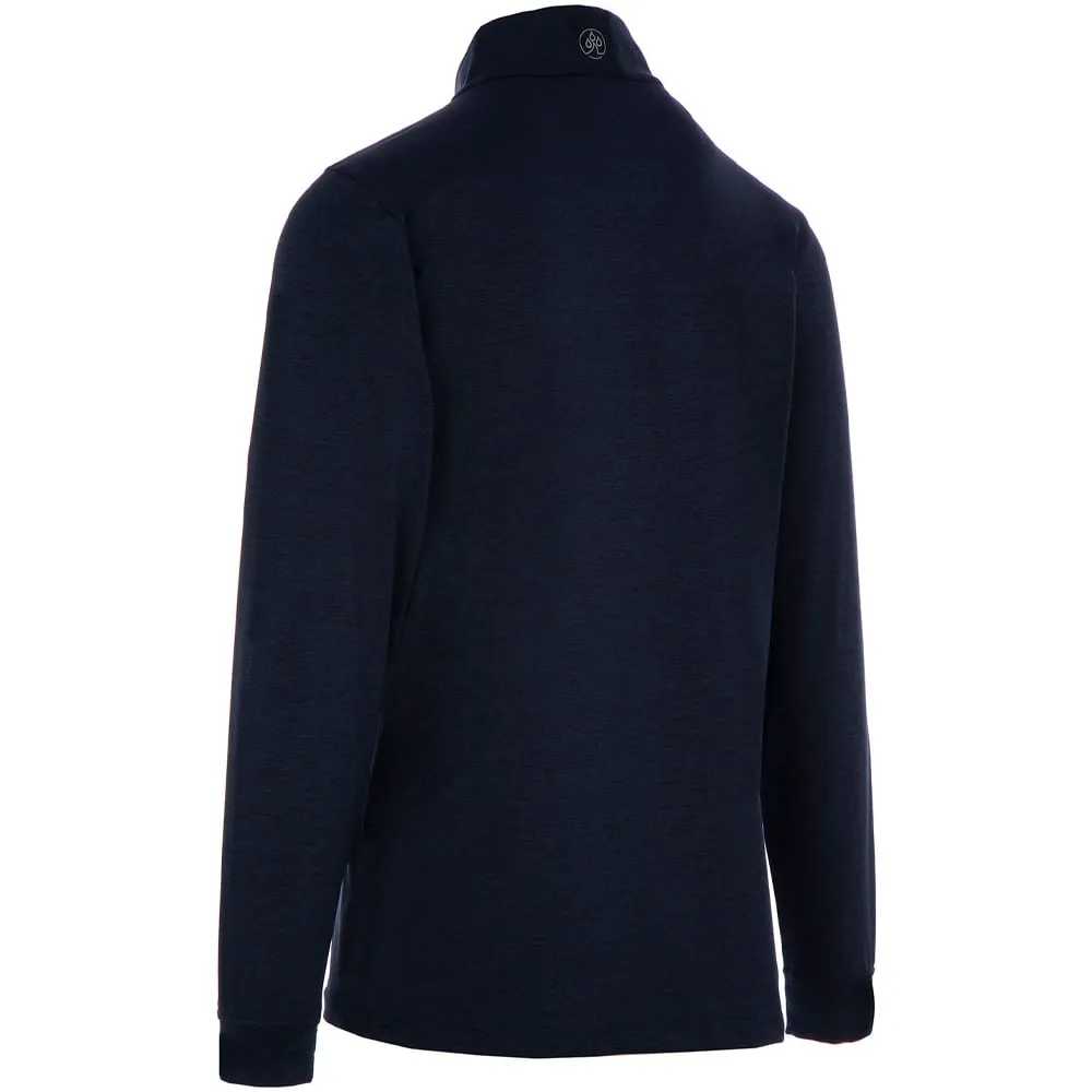 ProQuip Pro Tech Melange 1/2 Zip Pullover - Navy
