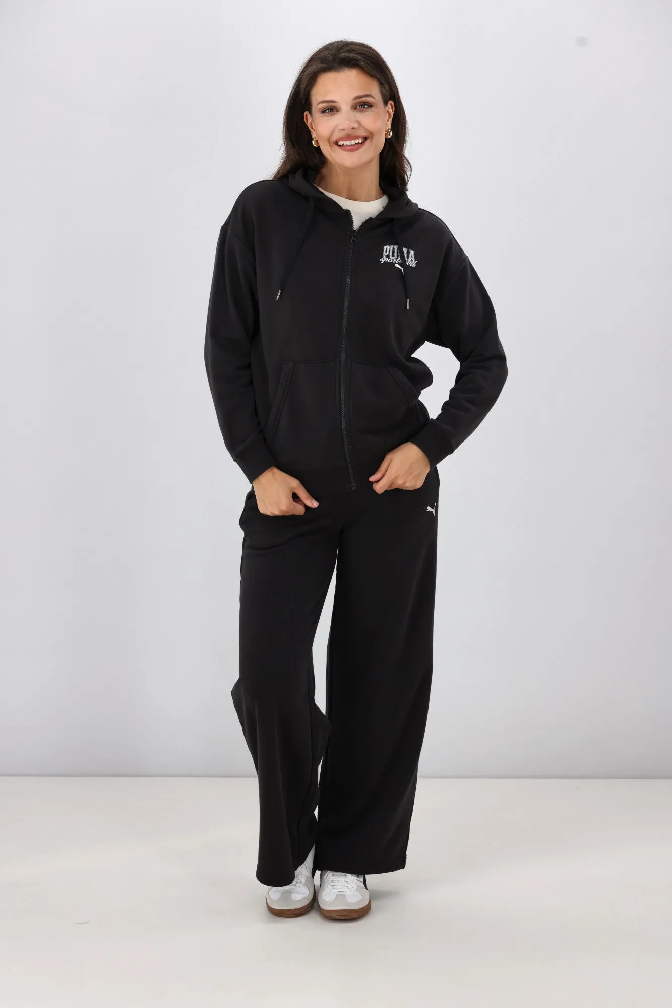 Puma CLASS Full- Zip Hoodie TR Black