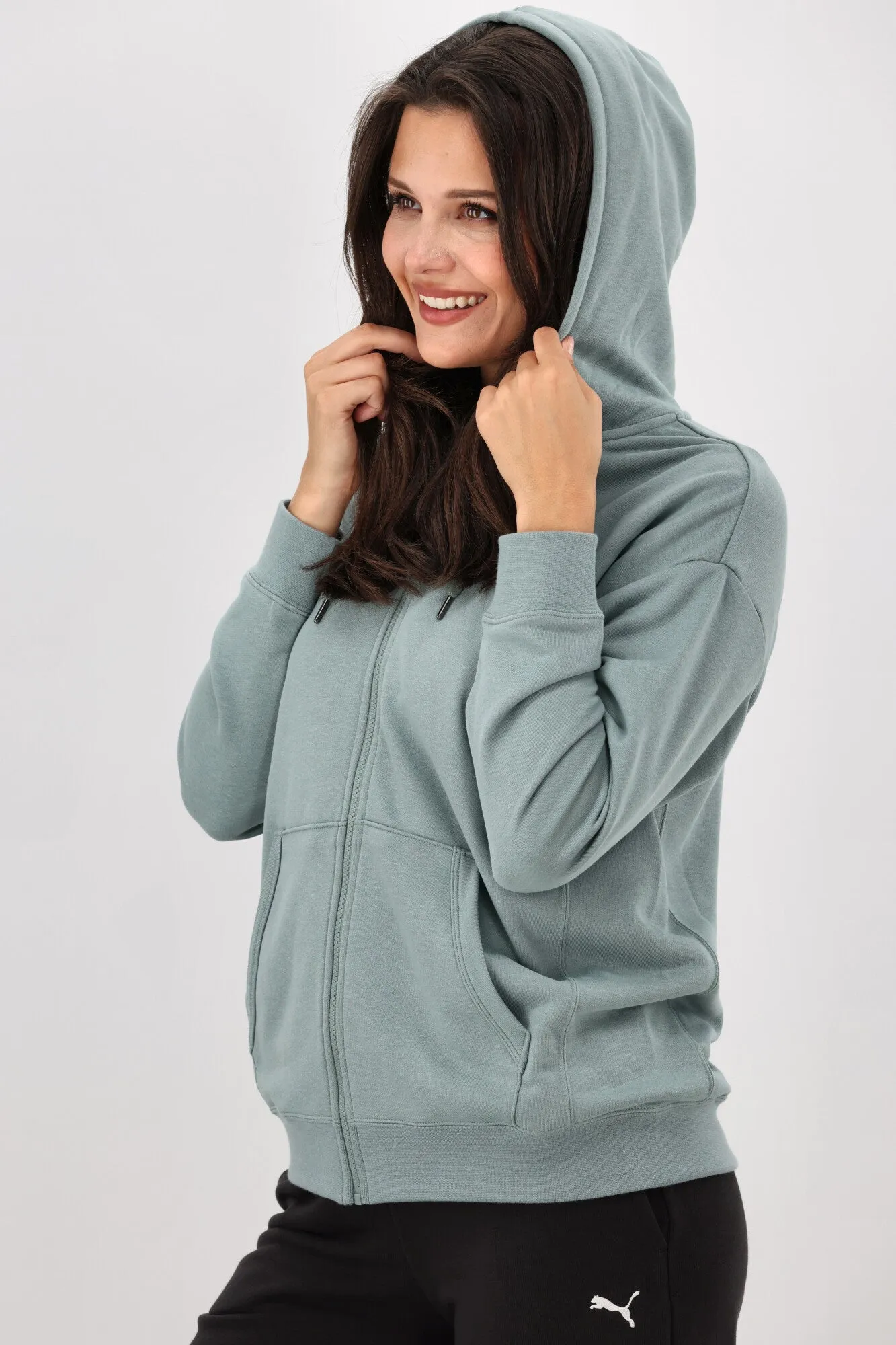 Puma CLASS Full- Zip Hoodie TR Green Moon