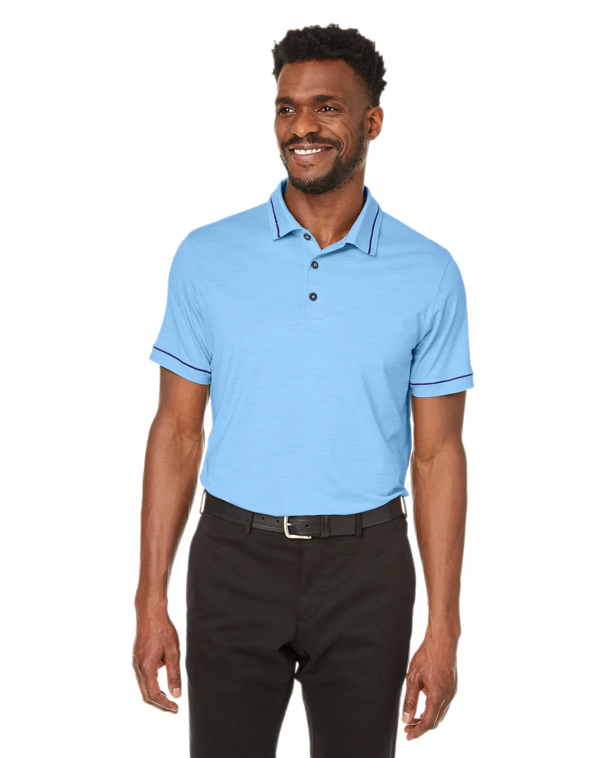 Puma Cloudspun Heather Monarch Polo