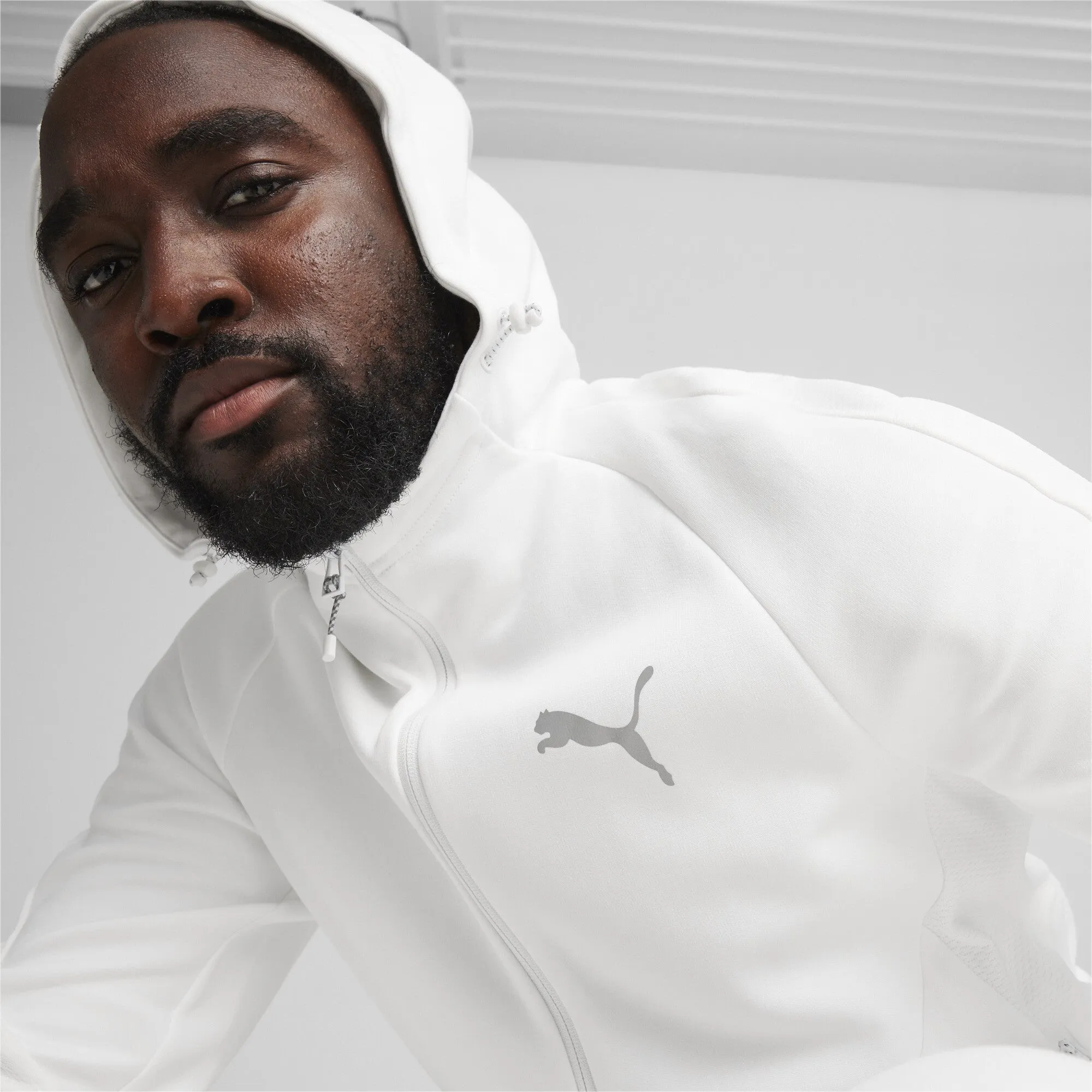 PUMA Men's EVOSTRIPE Full-Zip Hoodie