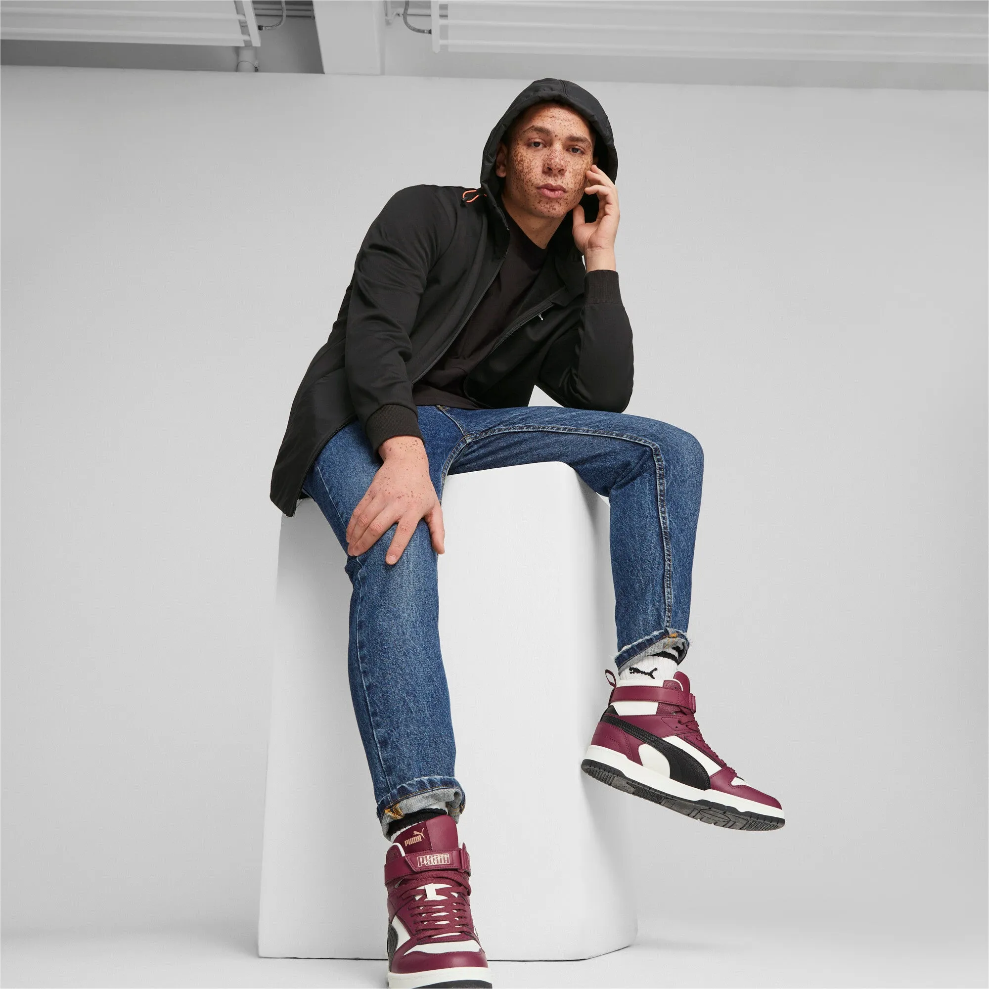 PUMA Men's OPEN ROAD Full-Zip Hoodie