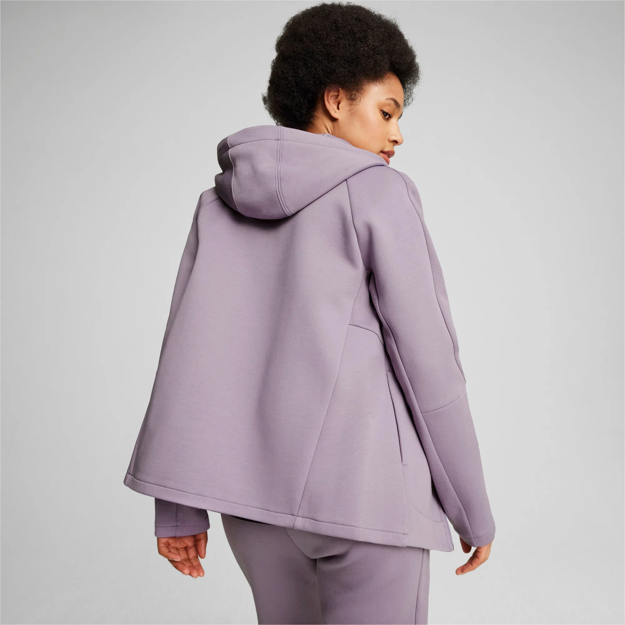 PUMA Women's EVOSTRIPE Full-Zip Hoodie