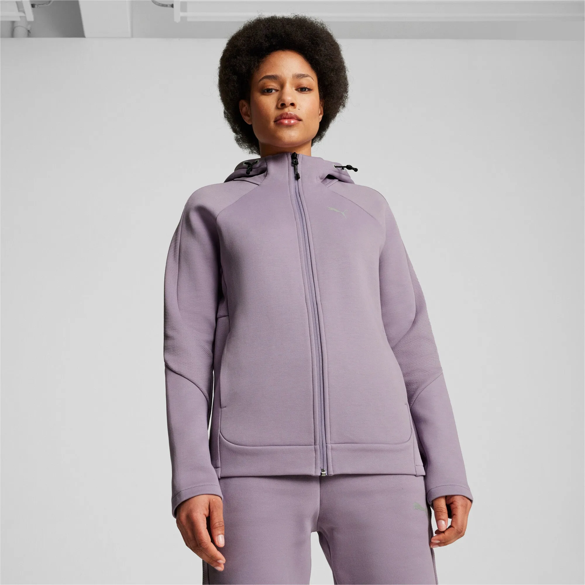 PUMA Women's EVOSTRIPE Full-Zip Hoodie