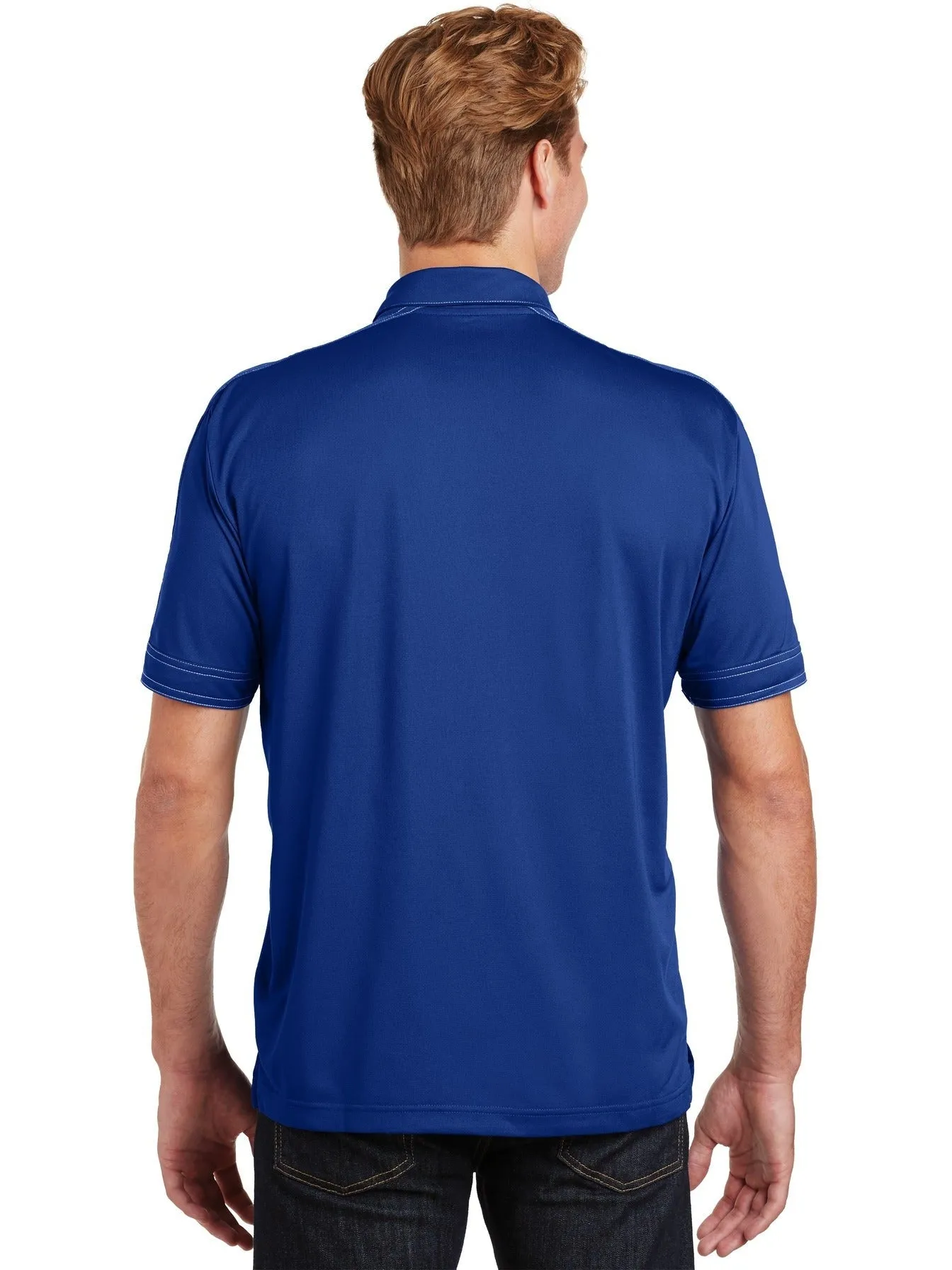 Sport-Tek Contrast Stitch Sport-Wick Polo