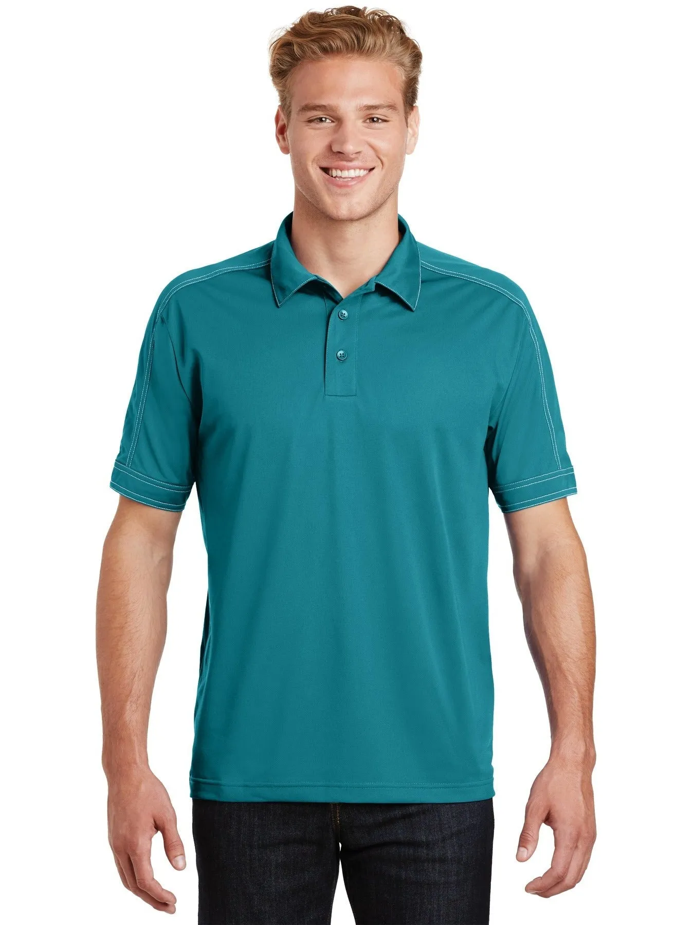 Sport-Tek Contrast Stitch Sport-Wick Polo