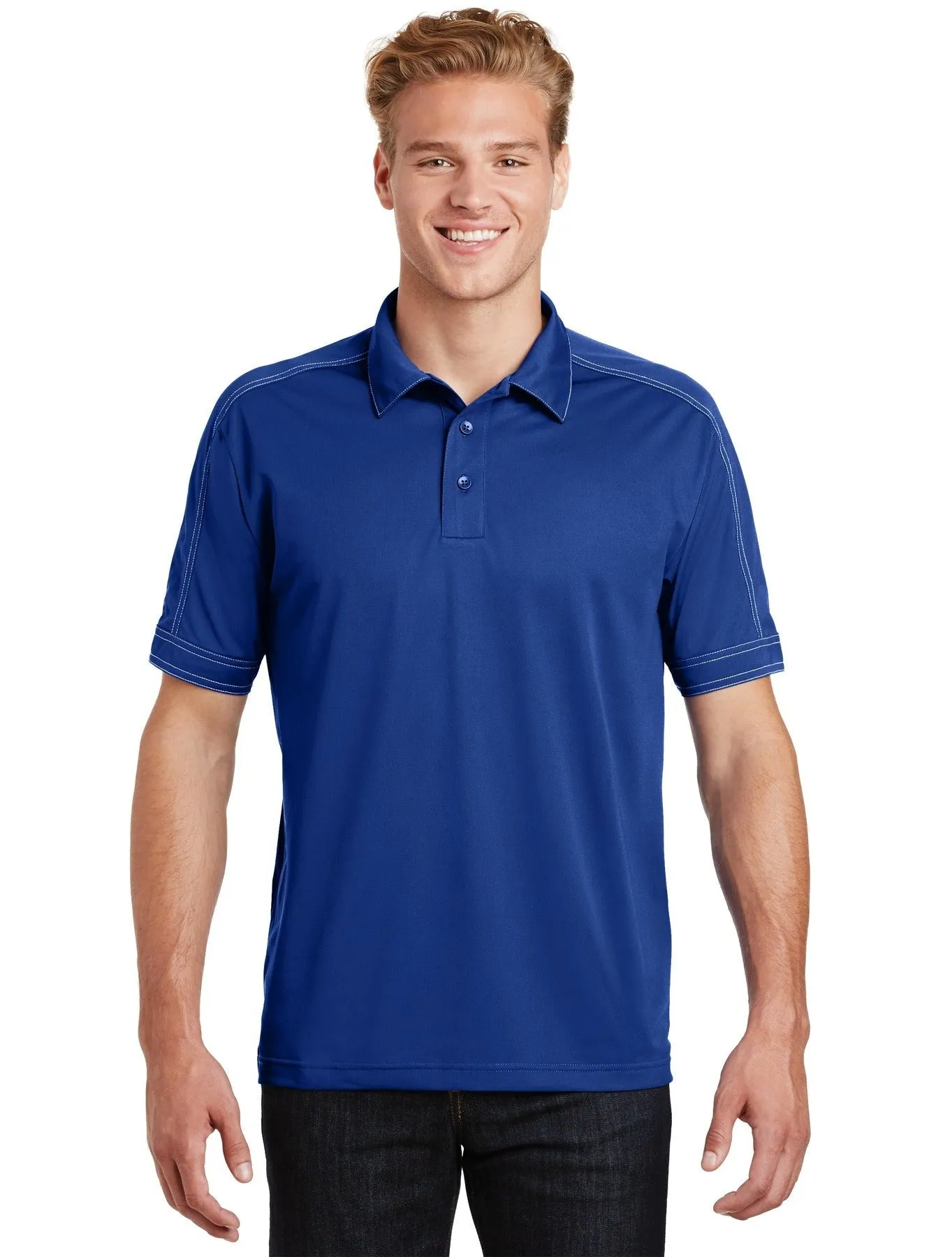 Sport-Tek Contrast Stitch Sport-Wick Polo