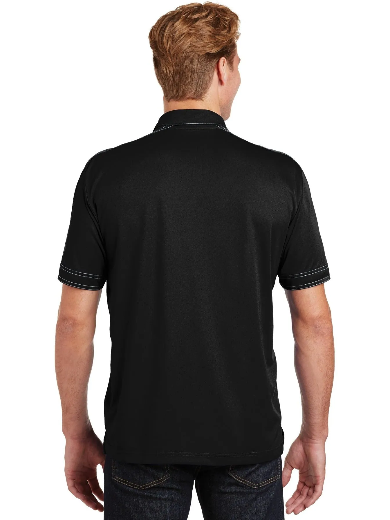 Sport-Tek Contrast Stitch Sport-Wick Polo