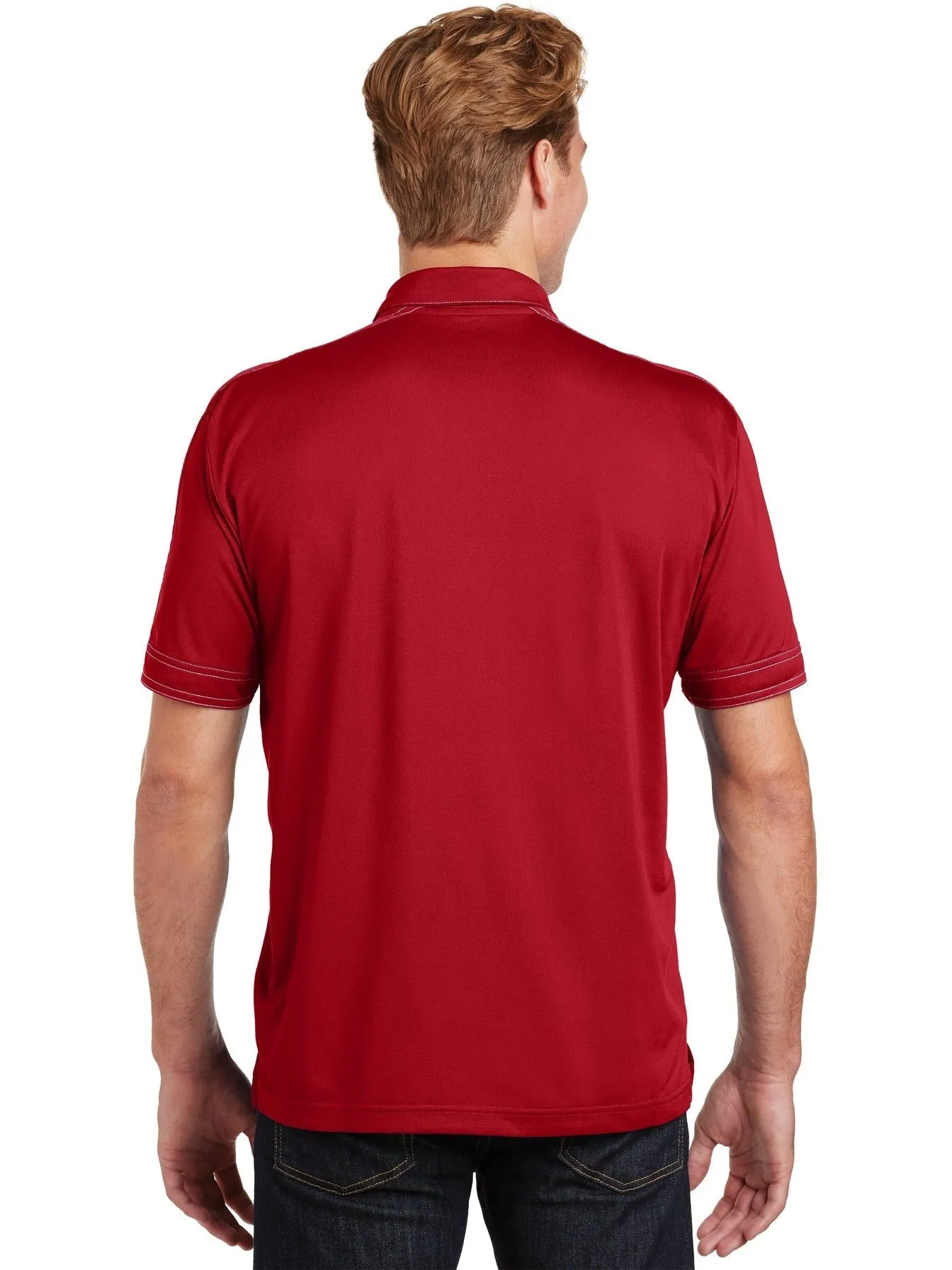 Sport-Tek Contrast Stitch Sport-Wick Polo