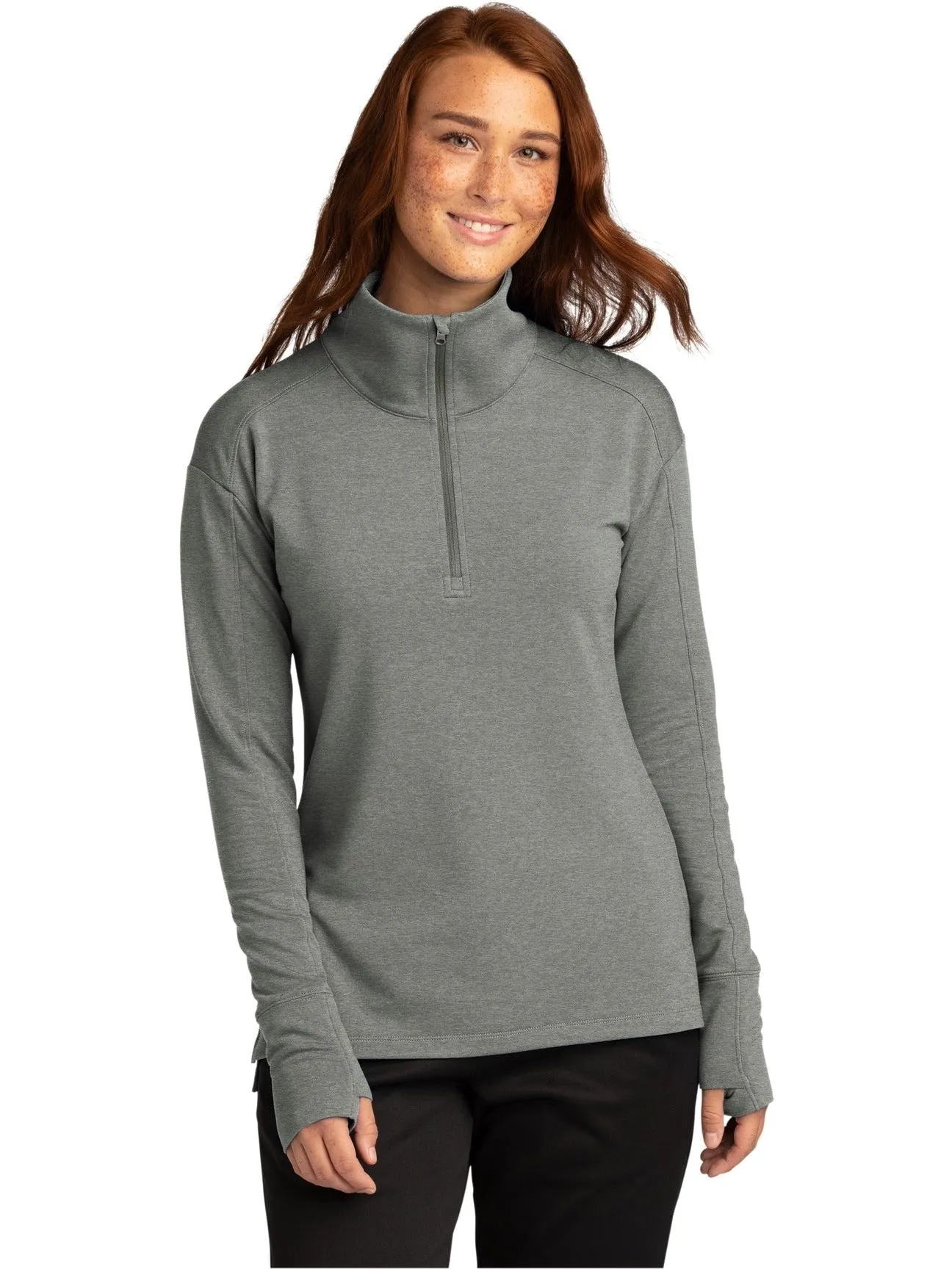 Sport-Tek Ladies Sport-Wick Flex Fleece 1/4-Zip