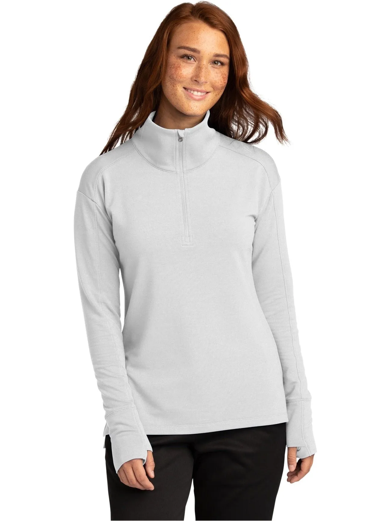 Sport-Tek Ladies Sport-Wick Flex Fleece 1/4-Zip