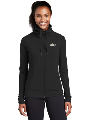Sport-Tek Ladies Sport-Wick Stretch Full-Zip