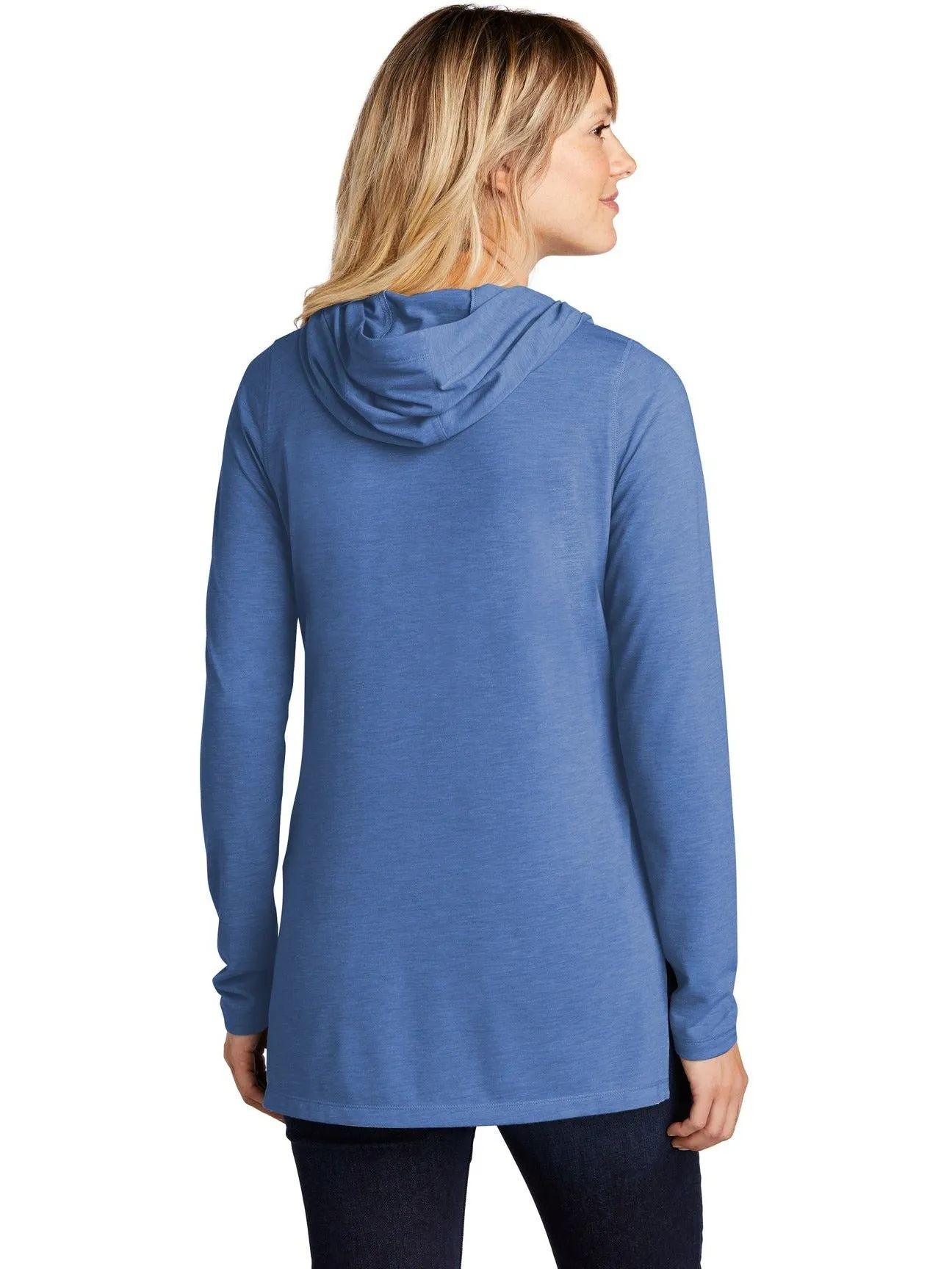 Sport-Tek Ladies Tri-Blend Wicking Long Sleeve Hoodie
